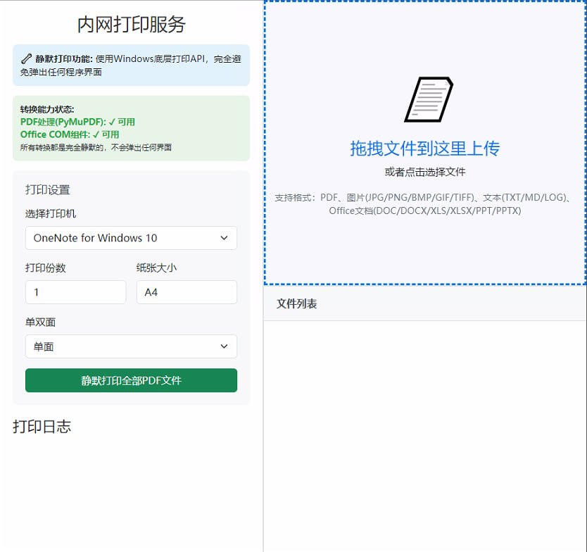 内网打印方案