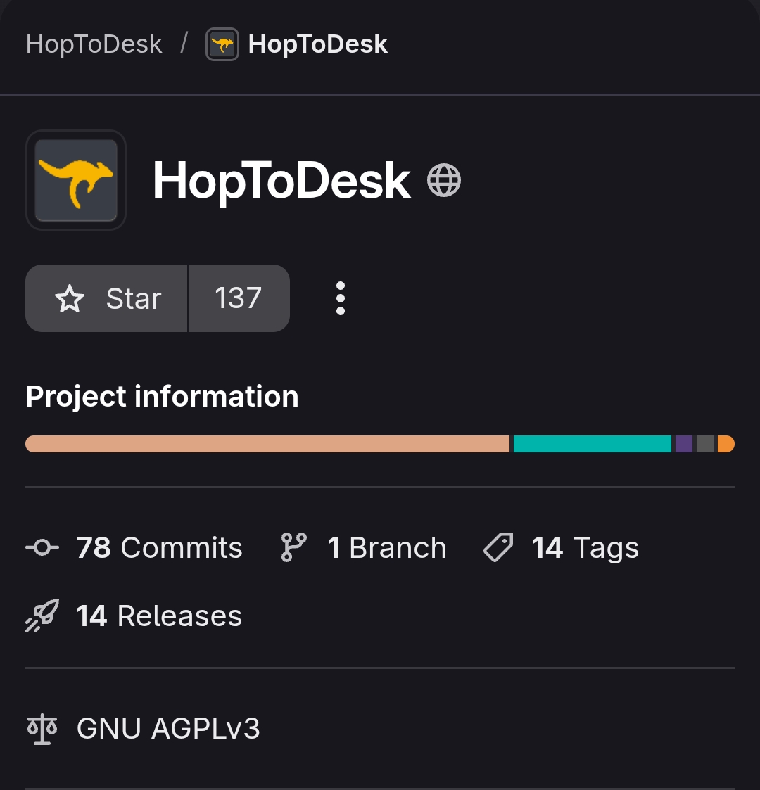 远程桌面—HopToDesk